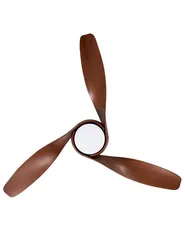 Deckenventilator mit Licht PARIA mit Fernbedienung Braun_1032497
