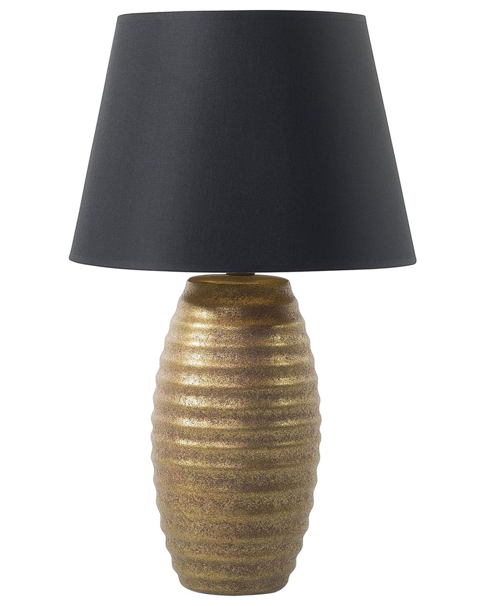 Lampe à poser EBRO Porcelaine Doré