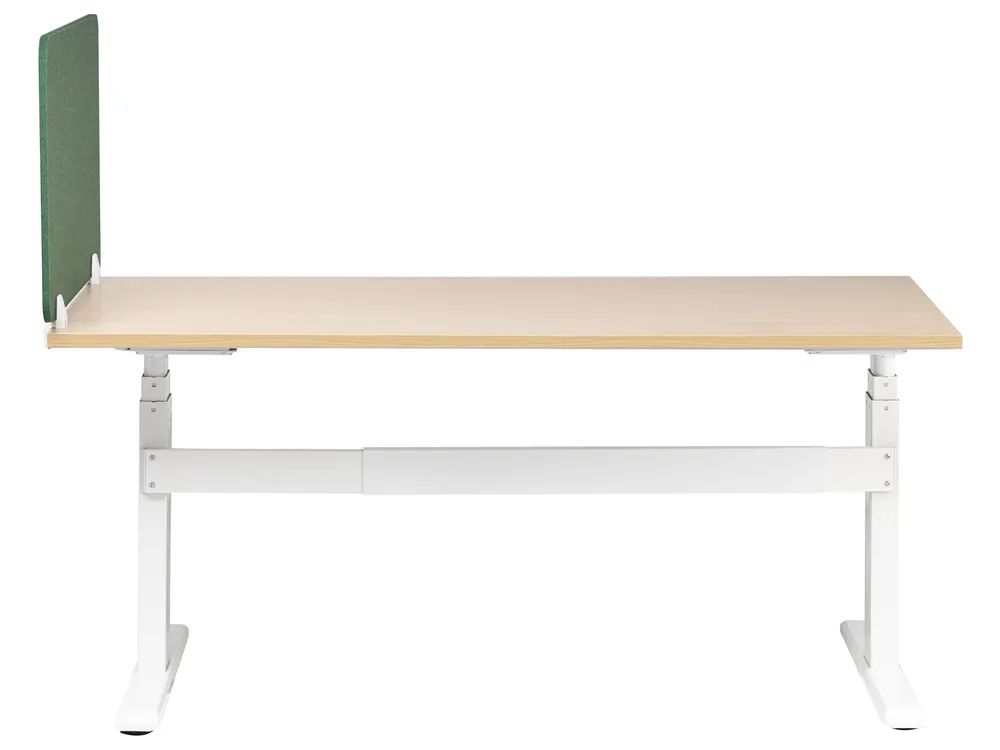Desk Screen SPLIT 80 x 50 cm Green_1015172