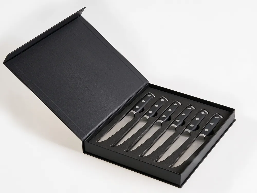 Steakmesser-Set 6-teilig TOYAMA Schwarz