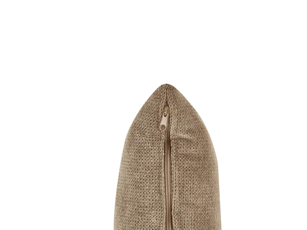 Ecksofa 3-Sitzer LOFOTEN Stoff Braun rechtsseitig_1098887