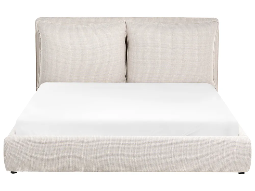 Wasserbett Stoff BAJONNA 160 x 200 cm Beige_1007150