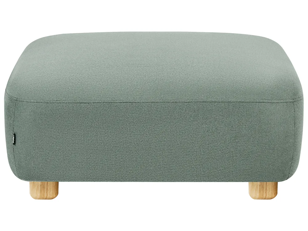 Modulsofa 3-Sitzer AMLI mit Ottomane Stoff Hellgrün_1070009