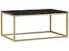 Couchtisch DELANO Schwarz / Gold