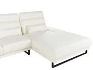 Ecksofa 4-Sitzer IKAST Stoff Cremeweiß linksseitig_961835