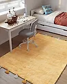 Kinderteppich KODINHI  Gelb 140 x 200 cm Baumwolle