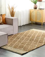 Rug ZORAVA Beige 160 x 230 cm Jute_886277