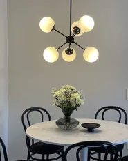Ceiling Lamp ADAWRO Metal Black/ White_921073