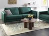 Sofa 3-Sitzer SAVALEN Samtstoff Dunkelgrün