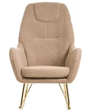Rocking Chair GULSELE Boucle Beige_1011931
