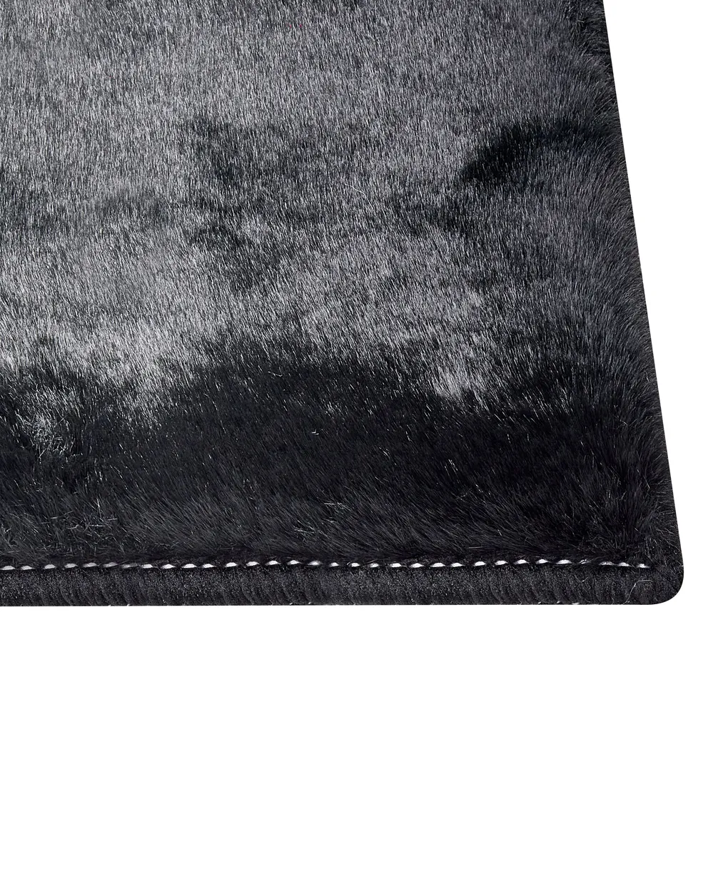 Faux Fur Rug MIRPUR Black 160 x 230 cm_858813