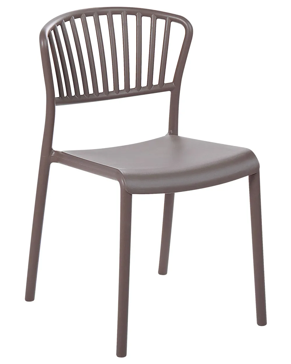 Gartenstuhl 4er Set GELA Taupe_825382
