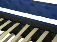 Ausziehbett Stoff LIBOURNE 80 x 200 cm Marineblau_770648