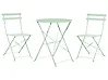 Bistro Set klappbar FIORI Metall Mintgrün