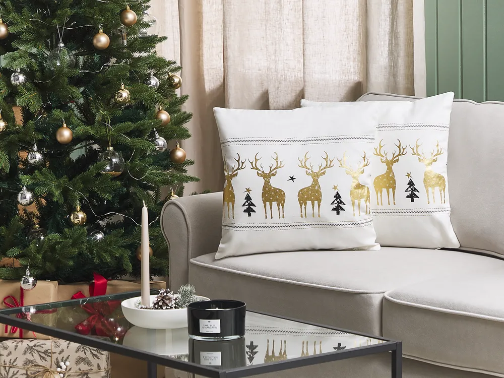 QKTYB Federe Cuscini Natalizi Per Divano Set Di 2, Bianco Pile Corallo Federe Natalizie 45x45cm, Fiocco Di Neve E Albero Copricuscini Natalizi Per La Decorazione Natalizia Del Divano Letto (Bianco QKTYB Federe Cuscini Natalizi Per Divano Set Di 2, Bianco Pile Corallo Federe Natalizie 45x45cm, Fiocco Di Neve E Albero Copricuscini Natalizi Per La Decorazione Natalizia Del Divano Letto (Bianco