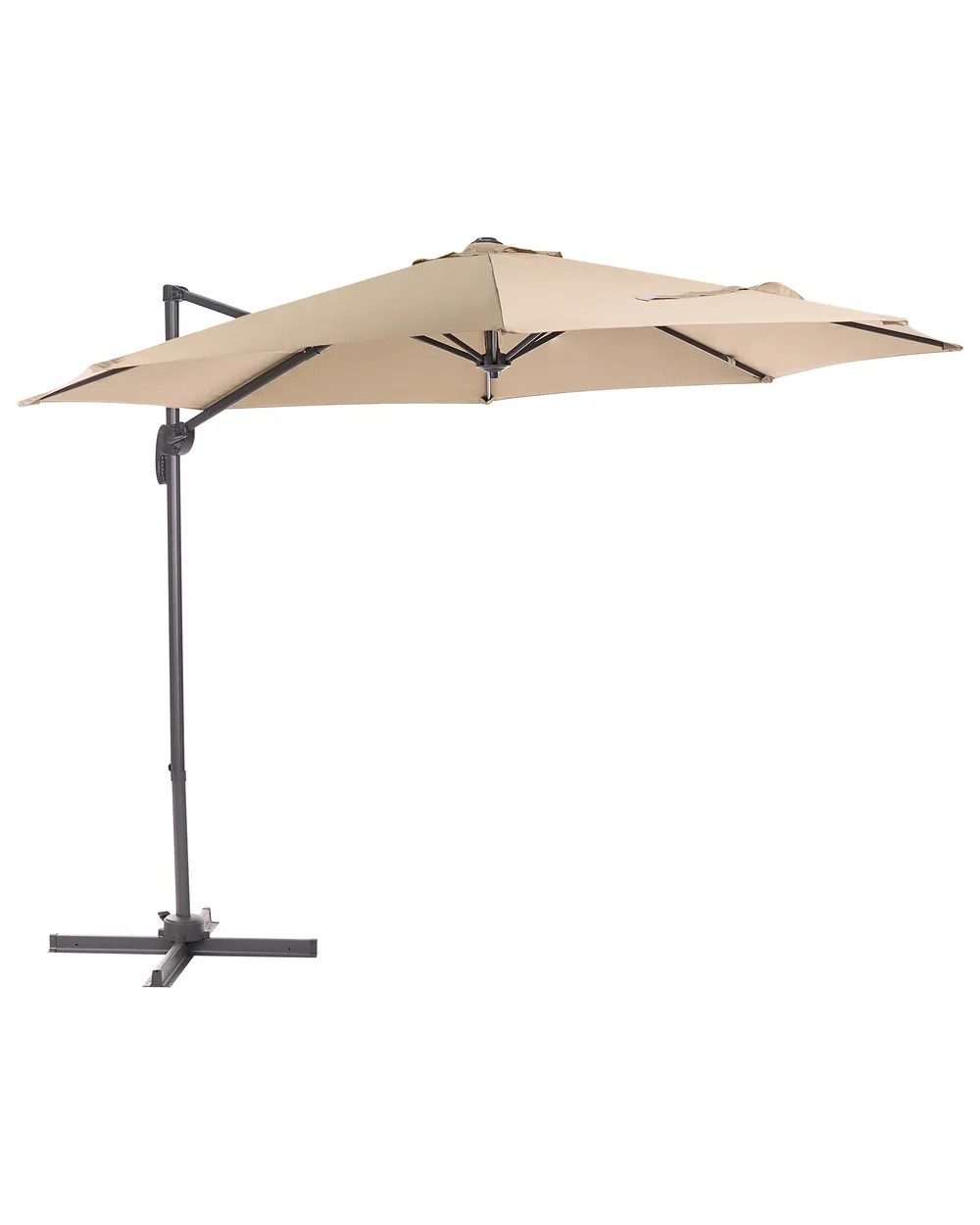 Ampelschirm 294 cm SAVONA Sandbeige