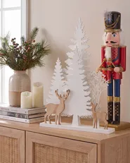 Weihnachtsdekoration LED GISSELAN 45 cm Weiß_1020682