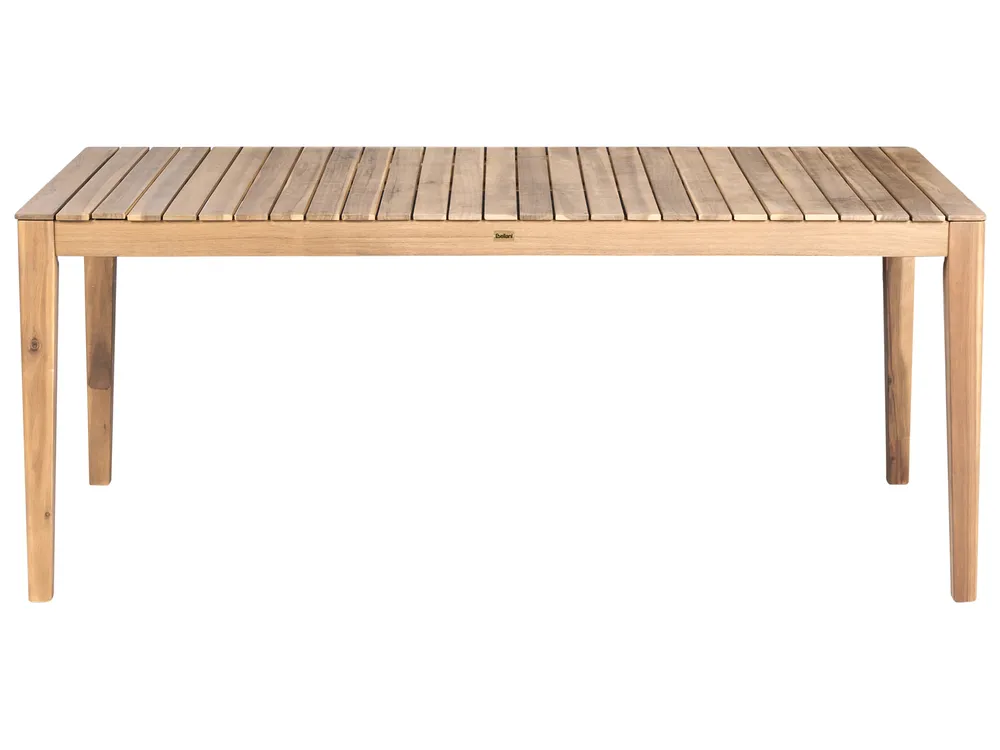Gartenmöbel Set mit Bänken 6-Sitzer CHIOGGIA zertifiziertes Akazienholz Hellbraun_1038439