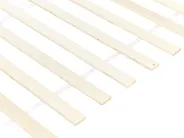 Bed Pine Wood GIVERNY 90 x 200 cm (EU Single) White_925055