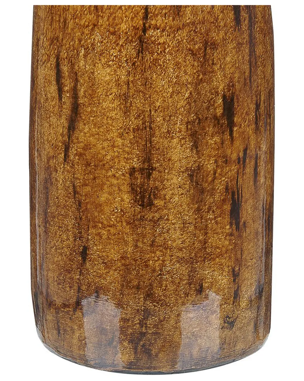 Blumenvase BURGOS 52 cm Keramik Braun_847837