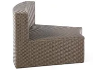 Lounge Set mit Tisch 9-Sitzer SEVERO Polyrattan Braun_678773