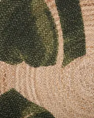 Rug INCIK Beige ø 140 cm Jute_757807