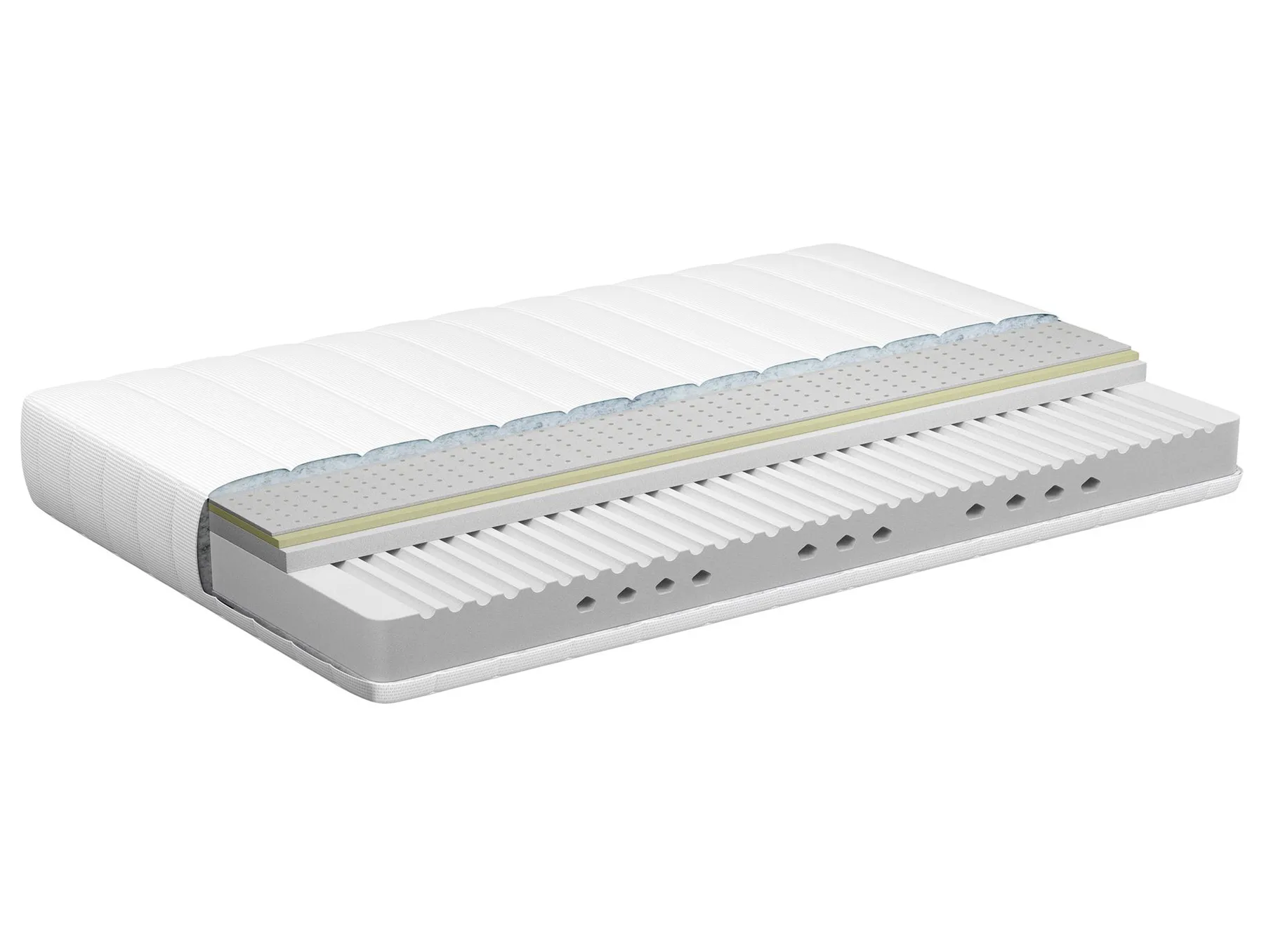 Latex-Memoryschaum-Matratze LATEX MEMORY 7 PRO H3/4 Fest 180 x 200 cm_914216