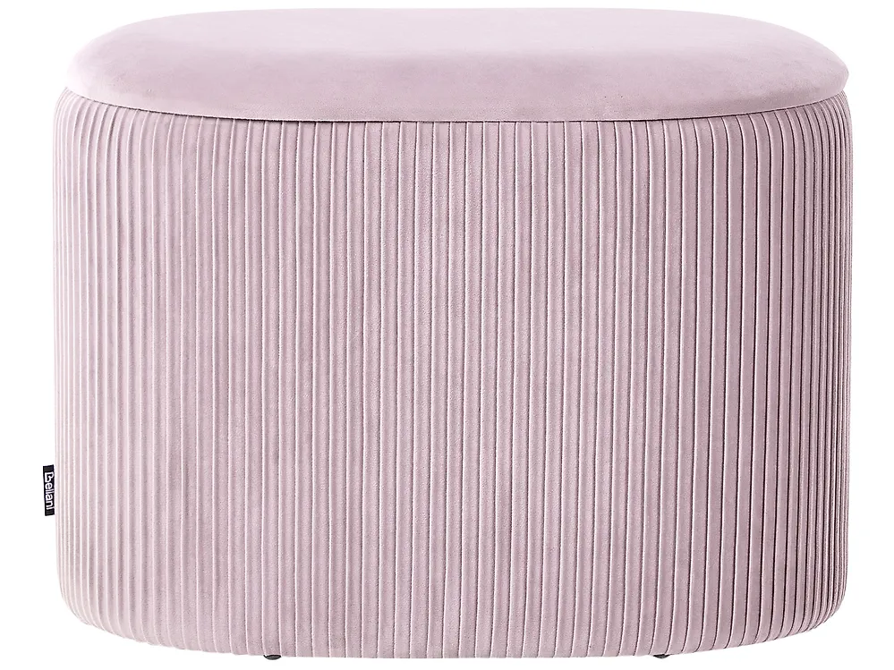 Storage Pouffe RICHLAND Velvet Pink_1194718