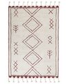 Rug KENITRA Off-White 160 x 230 cm Cotton
