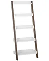 Regal mit 5 Ebenen MOBILE TRIO 164 cm Braun / Weiß