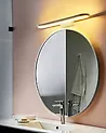 LED svetilka za slike/zrcala MIDOU Kovina Bela
