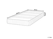 Latexmatratze LATEX AIR 7 PLUS H2/3 Mittel 90 x 200 cm_910032