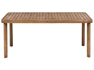 Outdoor Dining Table for 6 RONCELLO 180 cm 90 cm Acacia Wood Brown_1156010