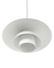 Pendant Lamp HILBA Metal White_987688
