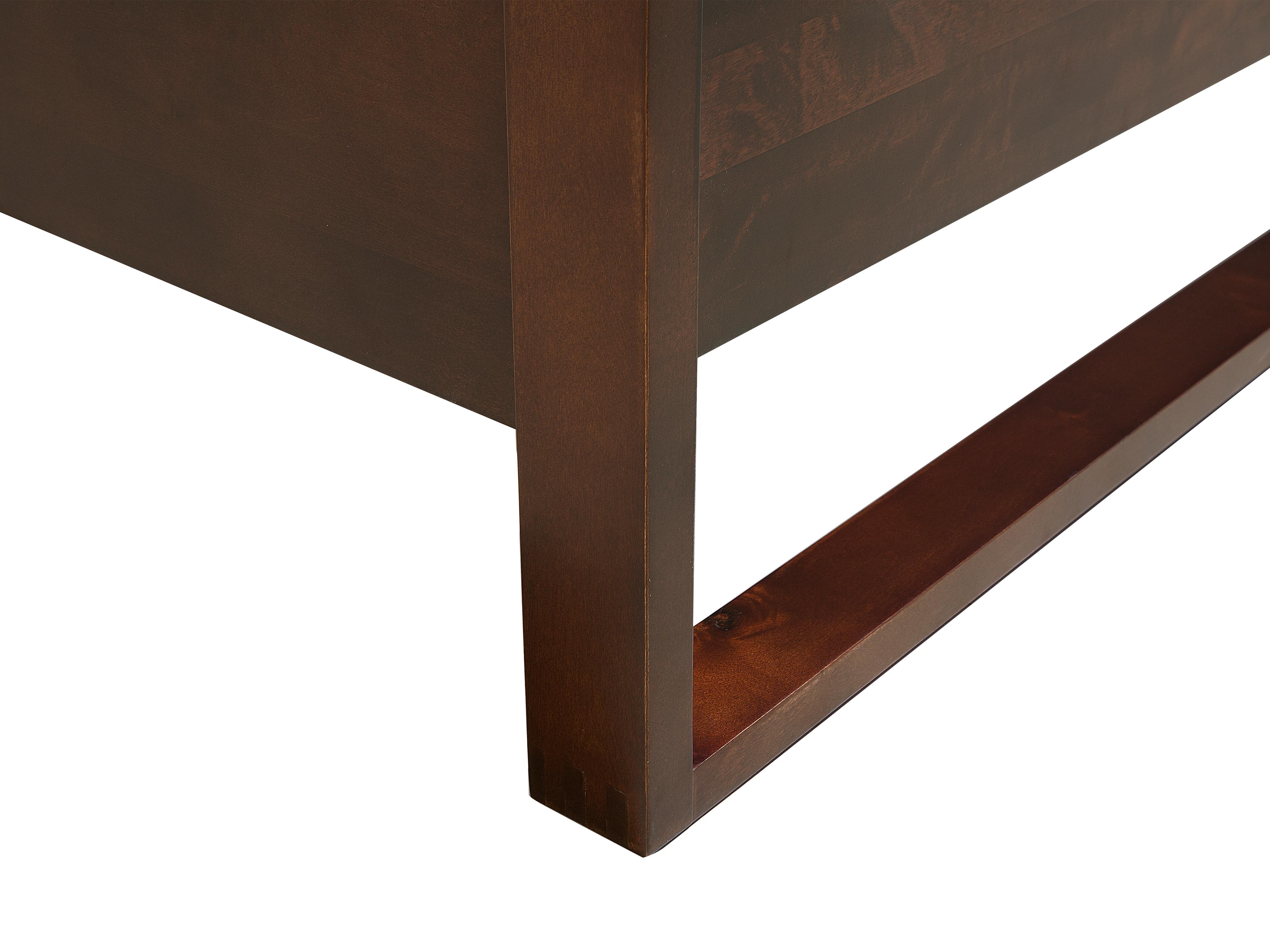 Bed Pine Wood GIULIA 140 x 200 cm (EU Double) Dark Brown_870256