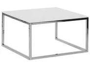 Couchtisch 2er Set BREA Sicherheitsglas Weiß_757547