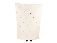 Kuscheldecke GAIDAR Baumwolle 130 x 170 cm Beige_1183960