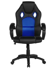 Bürostuhl FIGHTER Kunstleder Marineblau_677454