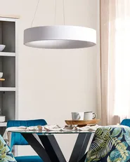 LED Pendant Lamp LENYA Metal White_824628
