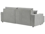 Corner Sofa Bed 3 Seater KARILA with Storage Fabric Grey Right Hand_886077