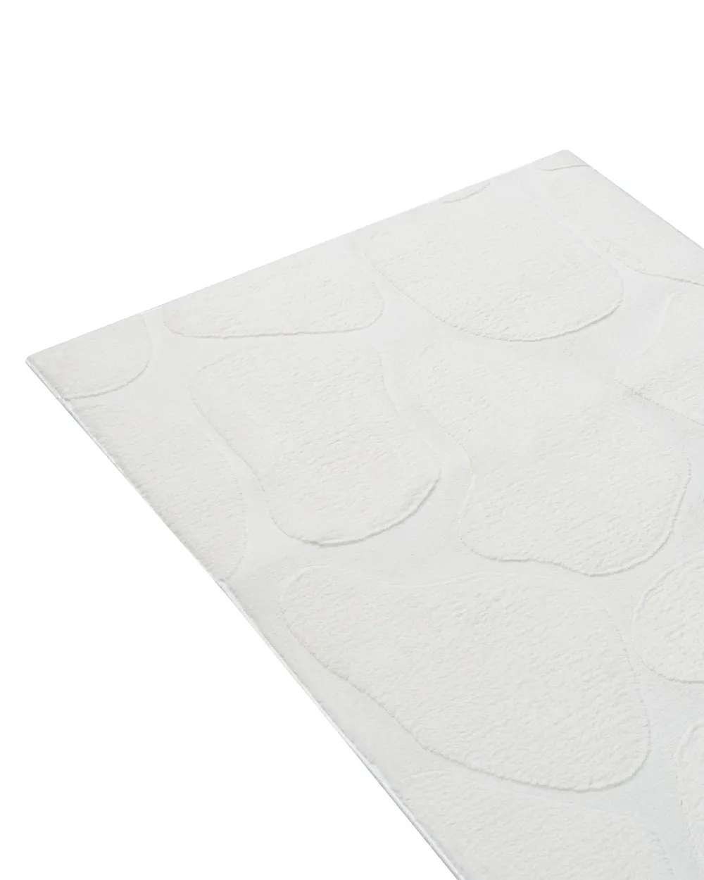 Teppich KAWI Cremeweiß 80 x 300 cm_1107287