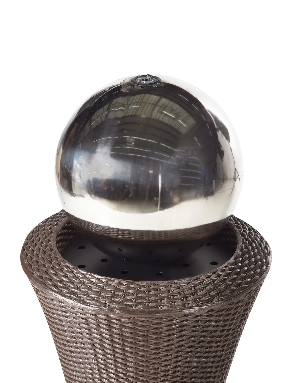 Garden Water Feature LED ZENYATTA Brown_962558