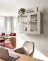 Wandschrank HARLYN 60 cm Metall Beige