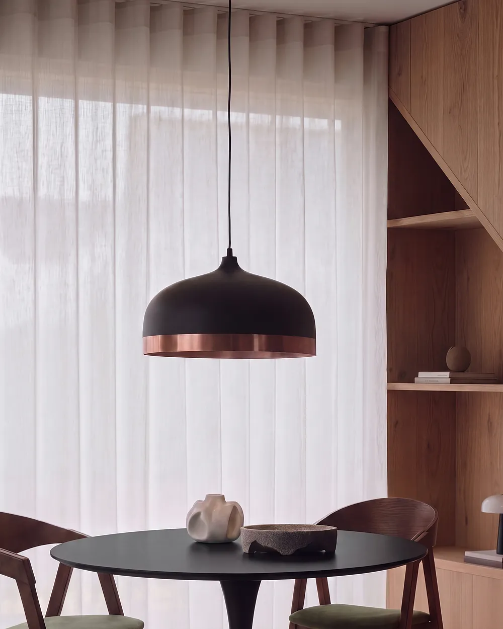 Pendant Lamp PARINA Metal Black_1149568