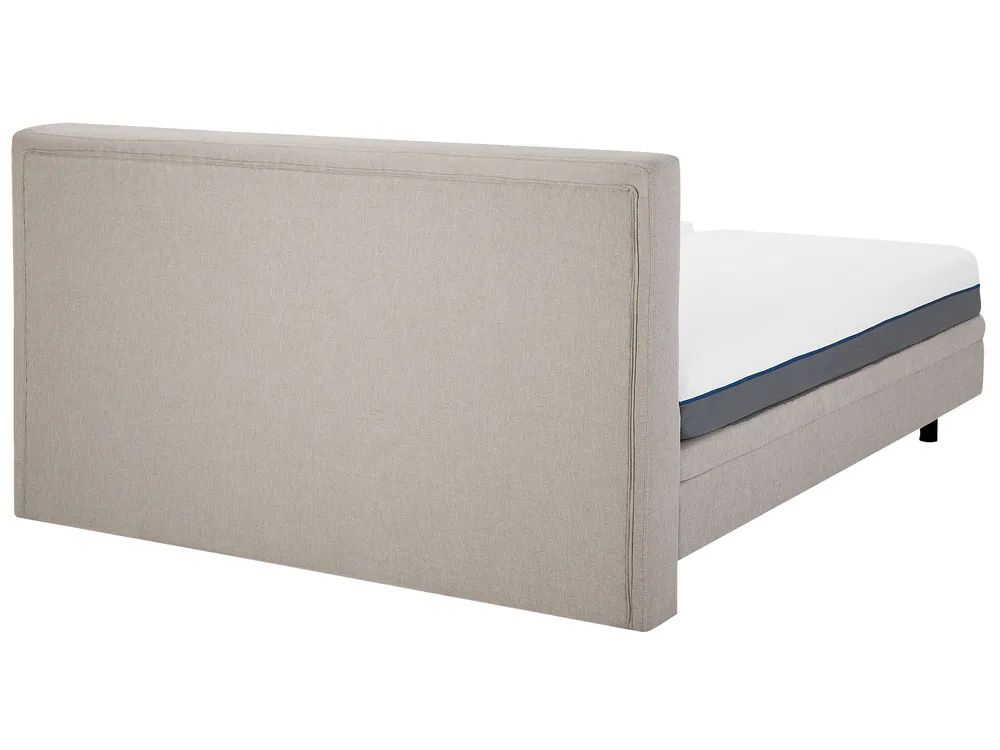 Adjustable Bed Fabric DUKE 180 x 200 cm (EU Super King) Beige_798042