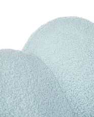 Schreibtischstuhl WHIZZY Bouclé Hellblau_1062519