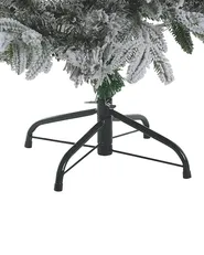 Artificial Snowy Christmas Tree FORAKER 120 cm White_783317