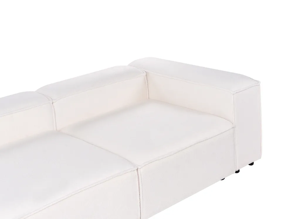 Modular Sofa 3 Seater ARDAL Boucle Off-White_1011762