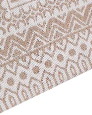Rug BAGLAR White 80 x 150 cm Jute_853466