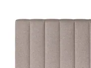 Kontinentalni krevet s prostorom za pohranu OFFICER Tkanina Sivo-bež 160 x 200 cm_1016313